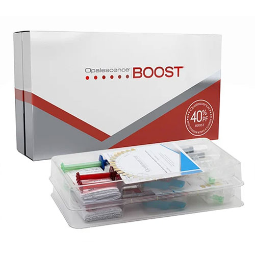 Ultradent Opalescence Boost PF 40% HP - 4x1.2 ml In-Office Power Whitener Comprehensive Intro Kit Ultradent Opalescence Boost PF 40% HP - 4x1.2 ml In-Office Power Whitener Comprehensive Intro Kit